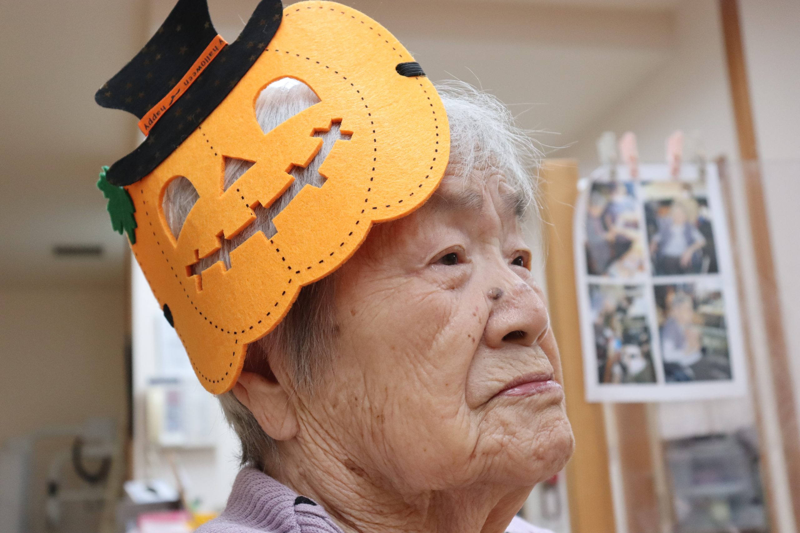 【レク】木蓮ユニット　ハロウィン仮装でおやつ