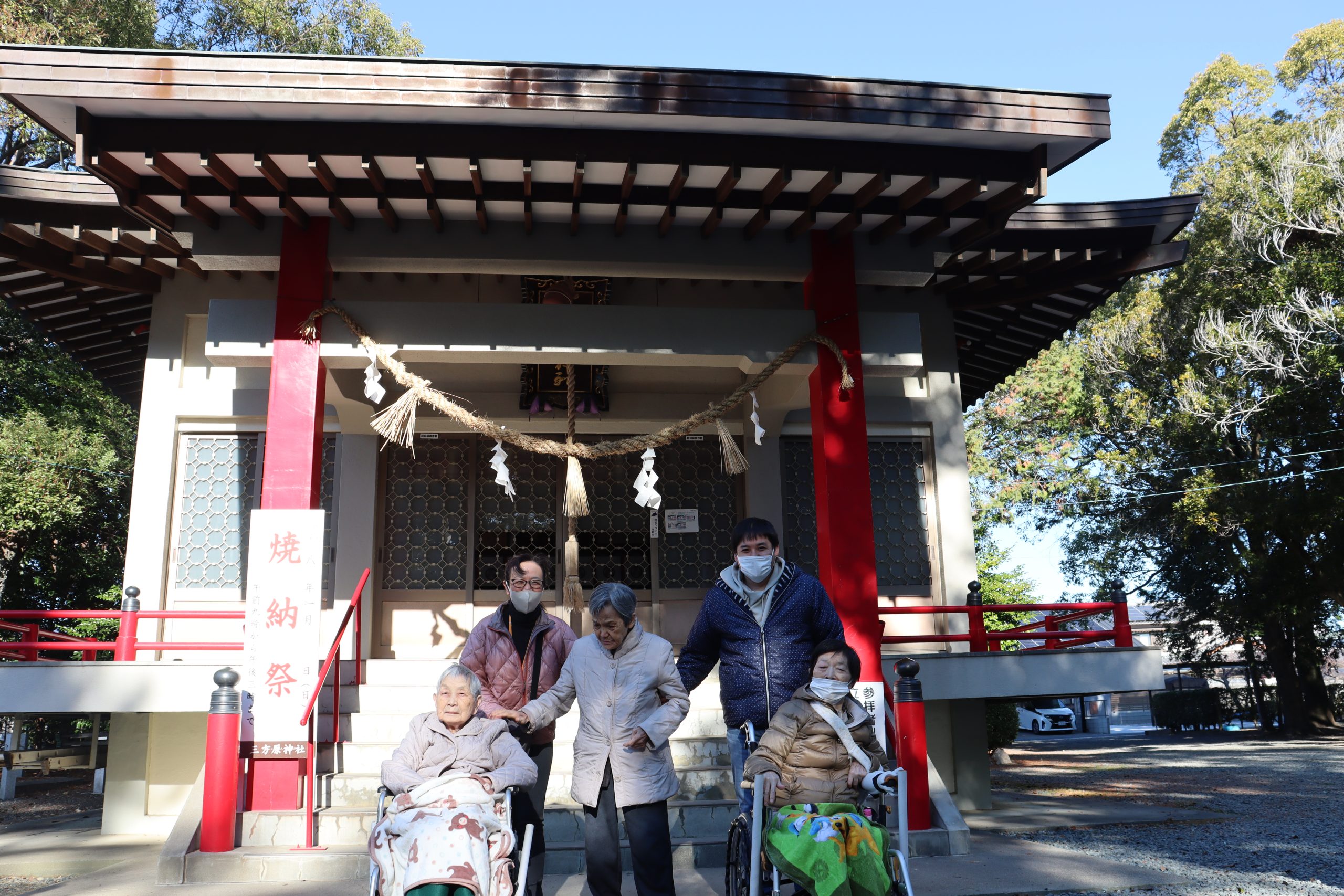 【行事】初詣(木蓮)