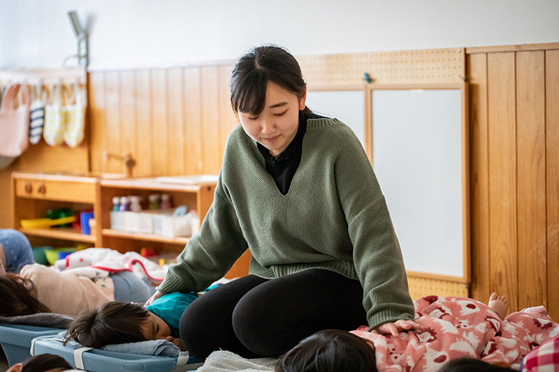 なごみこども園で働き始めてから、<br />
印象的だった出来事